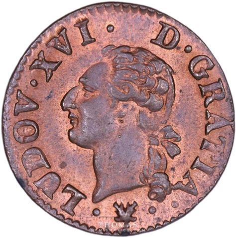 Coin - France Louis XVI - Liard à l'ecu - 1784 L Bayonne - Thomas Numismatics