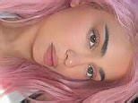 Video: Kylie Jenner stuns as she debuts her new pastel pink hair ...