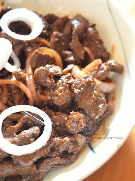 Delicious Bistek Tagalog Recipe