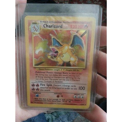 Pokemon - Charizard (4/102) - Base Set - Holo stock finder alerts in ...