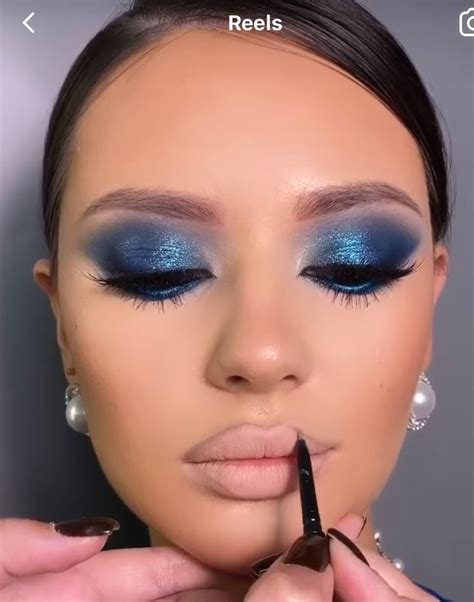 Eye Makeup Art, Blue Eye Makeup, Smokey Eye Makeup, Glam Makeup ...