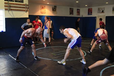 wrestling world: wrestling training