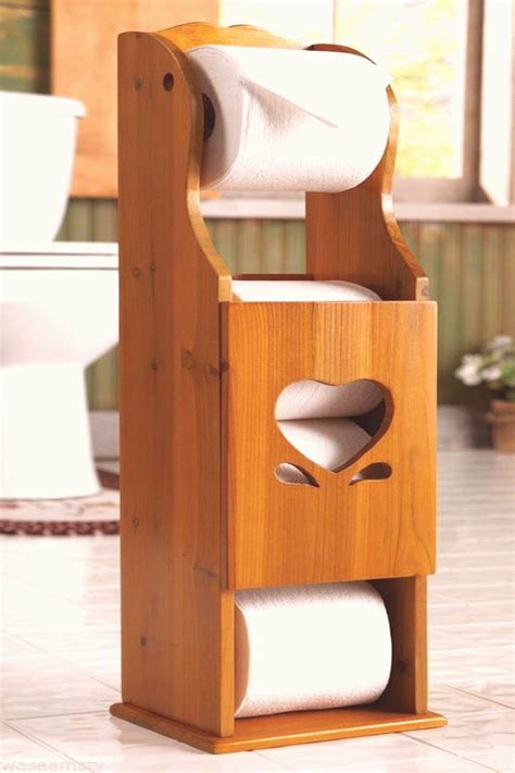 Toilet paper holder Unusual design ideas for bathrooms and toilets The chic interior of the bat ...