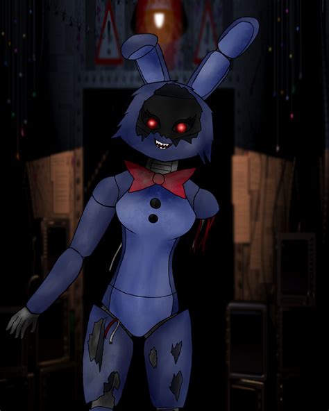 Withered Bonnie 'female' by longlostlive on DeviantArt
