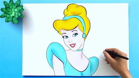 Princess Cinderella Drawing Pictures - Goimages Connect