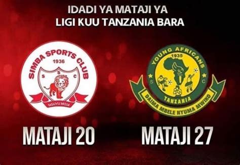 Simba Vs Yanga On October 2020 At Mkapa Stadium - Uniforumtz.com