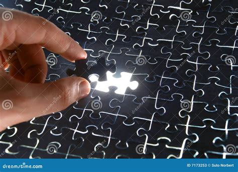 Assembling the puzzle stock image. Image of join, connection - 7173253