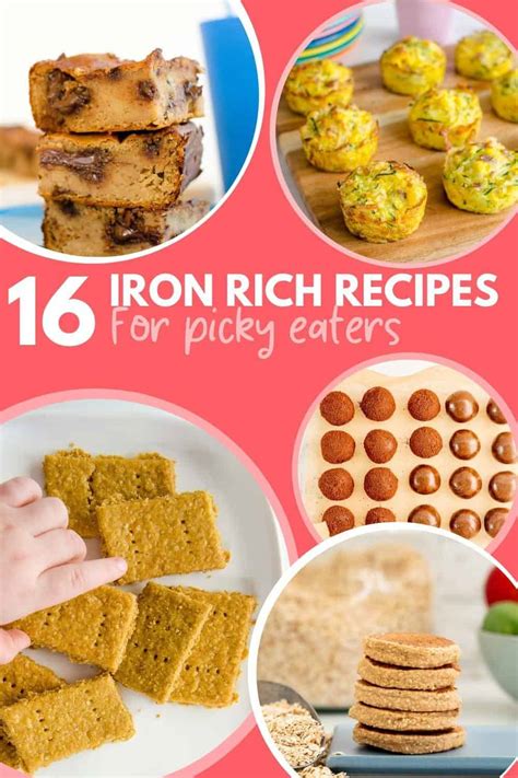 Iron Rich Foods & Recipes for Kids & Toddlers - My Kids Lick the Bowl ...