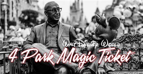 Walt Disney World 4 Park Magic Ticket - Mouseketrips