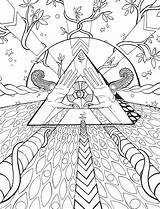 The 3rd eye Also Known As Brow Chakra Or Ajna Is Depicted 2  sketch template