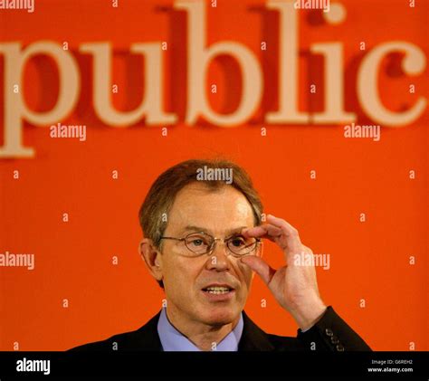 Prime Minister Tony Blair Stock Photo - Alamy