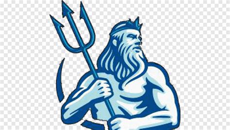 Poseidon Neptune Greek mythology Roman mythology, poseidon, white, logo png | PNGEgg