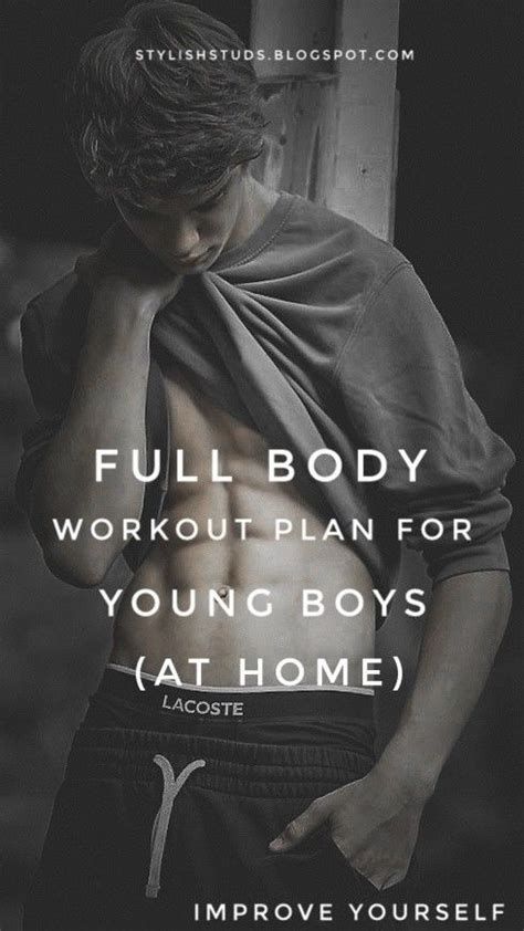 A full body workout plan for teenage boys | Full body workout routine, Full body workout plan ...