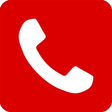 Red Telephone Icon Png