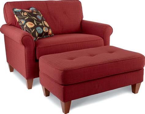 Oversized Comfy Chair With Ottoman - Best of Gethuk