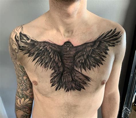 Update 70+ chest crow tattoo - in.coedo.com.vn