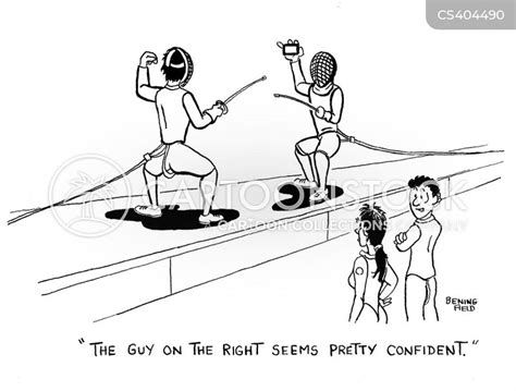 Professional Fencing Cartoons and Comics - funny pictures from CartoonStock