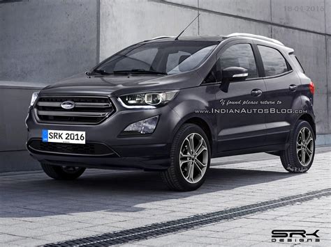 8 things we know about the 2017 Ford EcoSport (facelift)