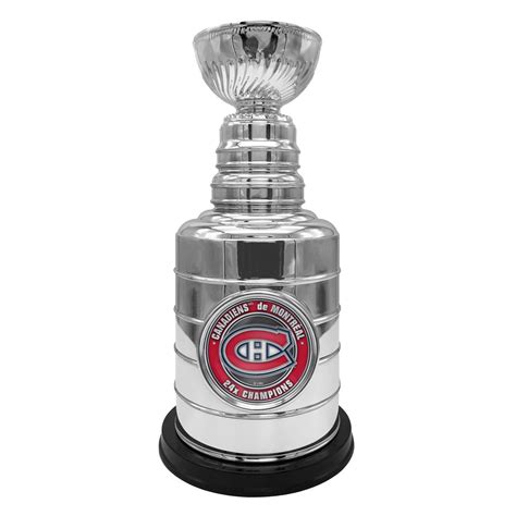 TheSportsDen.ca: Montreal Canadiens 24-Time Stanley Cup Champions 8'' Replica Trophy by Sports Vault
