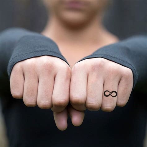 Infinity Heart Ring Tattoo