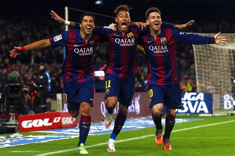 P0769 messi suarez neymar msn FC BARCELONA Team field Wallpaper Poster ...