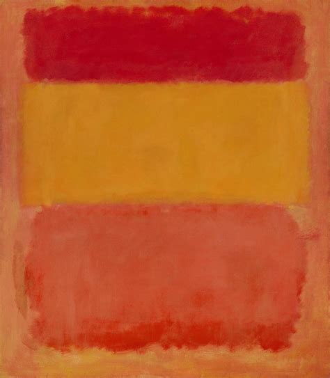 Daily Rothko : Mark Rothko, (Orange, Red, Yellow )1961