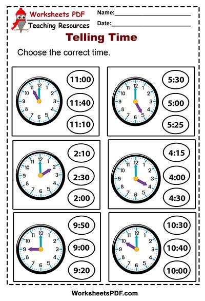 Time Worksheet For Kindergarten Pdf Worksheets - Barry Morrises Coloring Pages