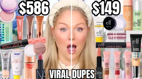 Testing *VIRAL* ELF Makeup Dupes vs High End Makeup 🤯 Which Is Better ...