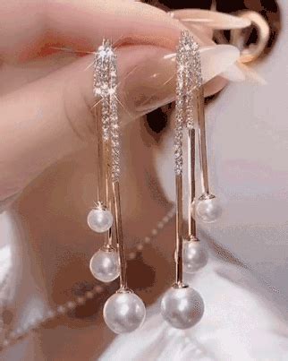 Asymmetrical Pearl Earrings 2022 New Trendy Autumn And, 60% OFF