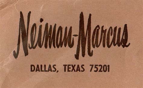 Old Neiman Marcus logo | Taken from an NM evelope that was p… | Flickr