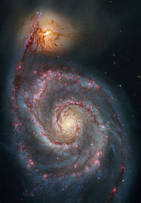 Messier 51: Whirlpool Galaxy | Messier Objects