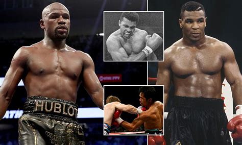 Floyd Mayweather tops list of best boxers of all time but there's no ...