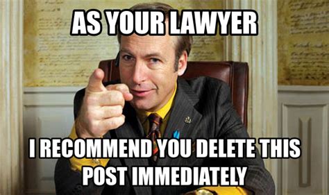 The world gets better every day! For instance, today they made a lawyer meme! | Lawyer humor ...