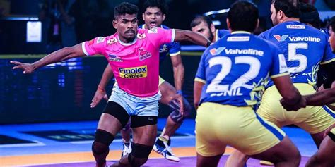 Pro Kabaddi 2018, Jaipur Pink Panthers vs Puneri Paltan, Match ...