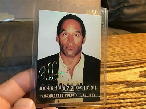 O.J. Simpson Mugshot Closeup: Los Angeles Police Jail Division/Rookie ...