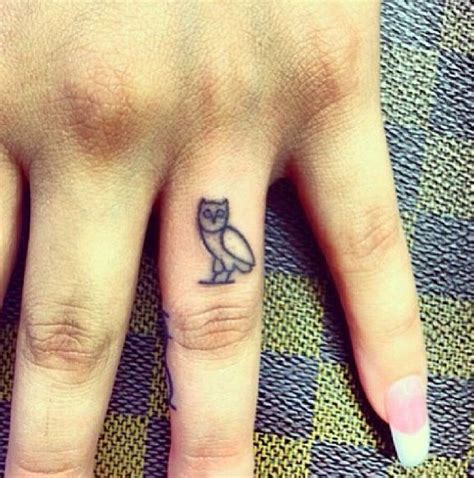 OVO Owl tattoo a fan got. #Drake #OVO #NWTS #Owl | Drake tattoos, Owl ...