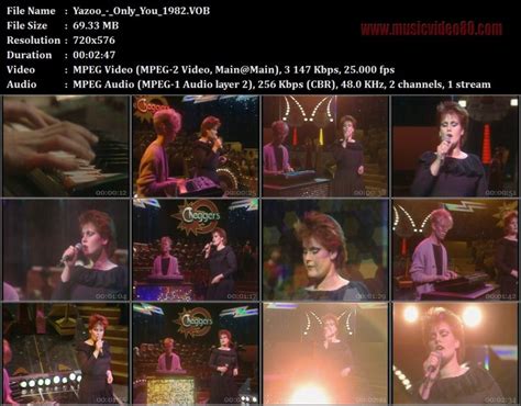 Yazoo » MusicVideo80.com