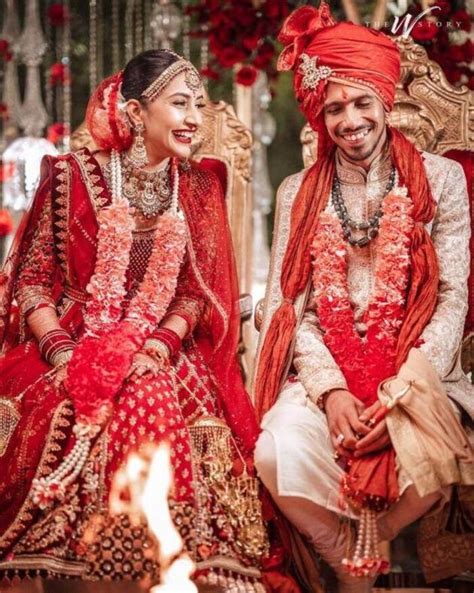 Stunning Pictures From Dhanashree Verma-Yuzvendra Chahal Wedding