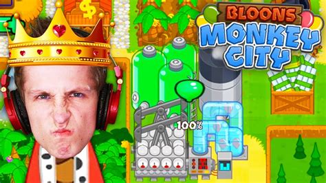 UNSTOPPABLE Strategy in Bloons Monkey City! - YouTube