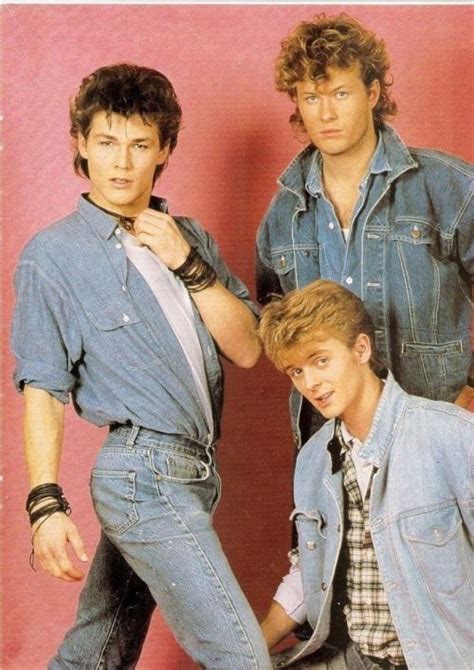 80s Guys Fashion: A-Ha (Norway)