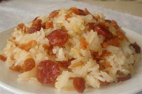 Xoi Lap Xuong Recipe / craftyc0rn3r: Sticky Rice with Chinese Sausage - Xoi Lap Xuong | Jayden Hunt