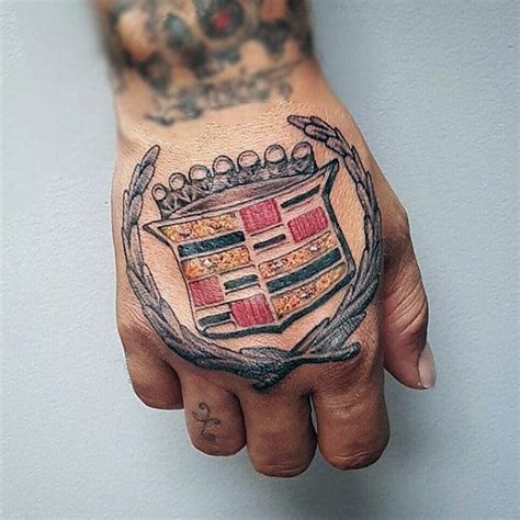 50 Cool Cadillac Tattoos for Men [2023 Inspiration Guide]