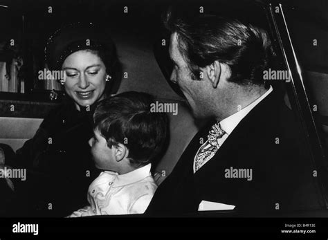 Princess Margaret with her Husband Lord Snowdon and son Viscount Linley Stock Photo - Alamy