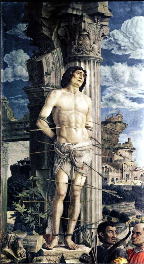 San Sebastian, 1480 - Andrea Mantegna - WikiArt.org