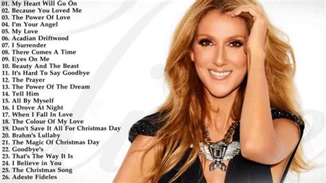 The Best Of Celine Dion - Celine Dion's Greatest Hits | Celine dion ...