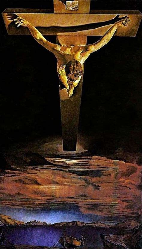 Description of the painting by Salvador Dali “Crucifixion of Christ ...