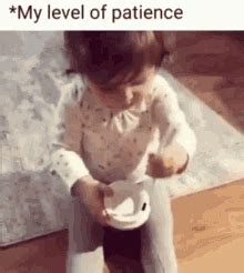 My Level Of Patience Impatient GIF - My Level Of Patience Impatient Kid - Discover & Share GIFs