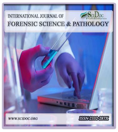 Forensic Science and Pathology - Journal - SciDoc Publishers