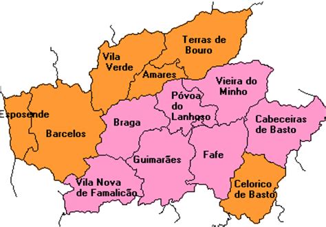 Cabeças de Lista dos Municípios do Distrito de Braga
