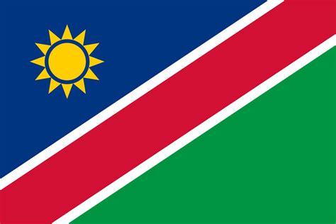 What Do The Colors And Symbols Of The Flag Of Namibia Mean? - WorldAtlas